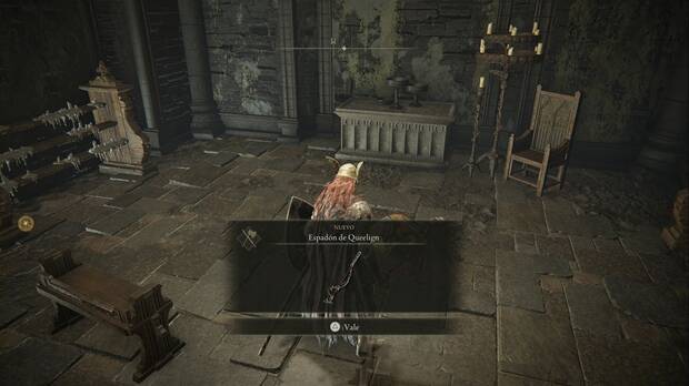 Elden Ring: Shadow of the Erdtree - Fortaleza Sombra: espadn de Queelign