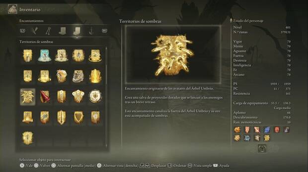 Elden Ring: Shadow of the Erdtree - Territorios de sombras
