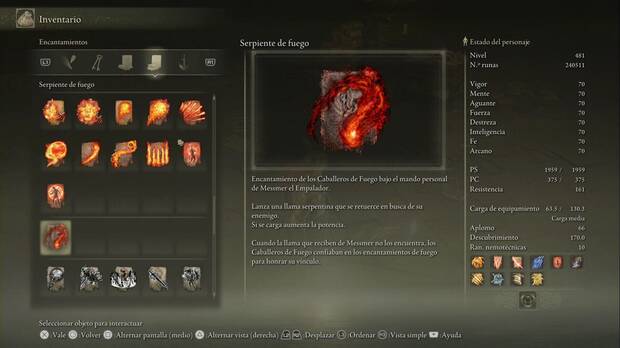 Elden Ring: Shadow of the Erdtree - Serpiente de fuego