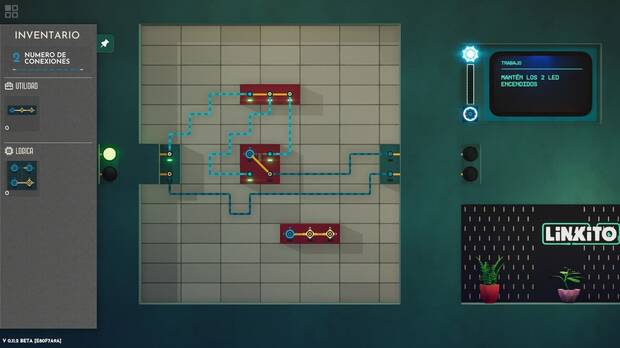La demo no permite trastear con el editor, pero seguro que podremos hacer puzles muy complicados.