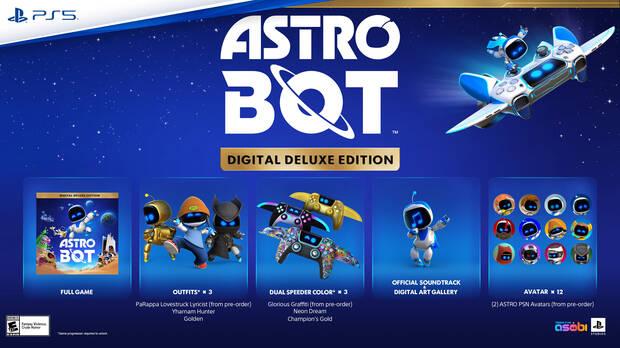 Astro Bot reservas extras ediciones fsica y digital toda la informacin