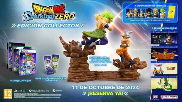 Imagen promocional de la Edicin Collector de Dragon Ball: Sparking! Zero