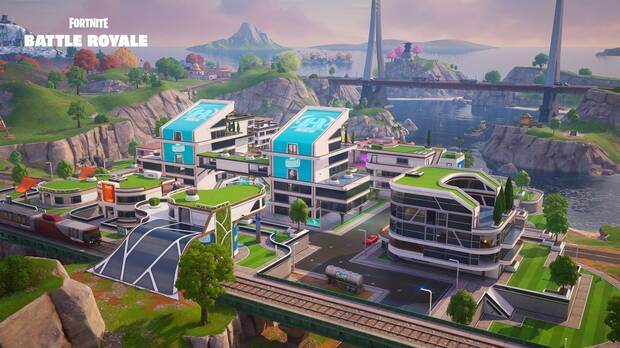 Fortnite Battle Royale - Capítulo 6, Temporada 3, Ciudad Utopía
