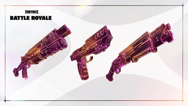 Fortnite Battle Royale - Armas del Capítulo 6, Temporada 3, Armas inestables