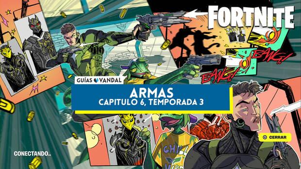 Fortnite Battle Royale - Portada del nodo de armas