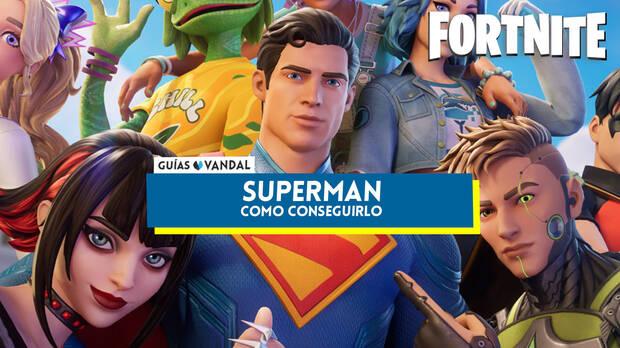 Fortnite Battle Royale - Portada del nodo de Superman