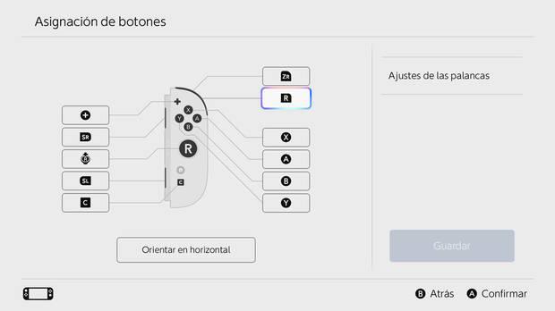 Mario Kart World - Modificar la asignación de botones de los mandos de Switch 2