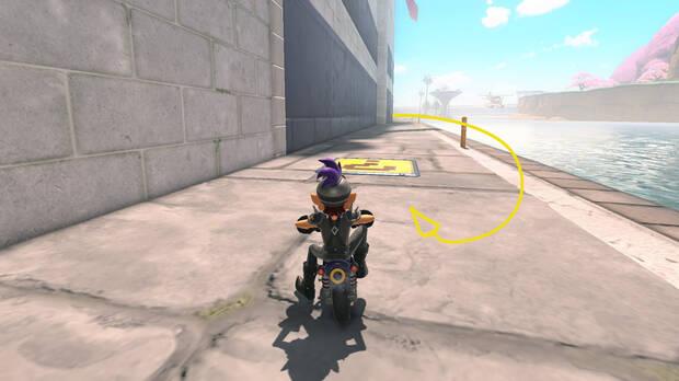 Mario Kart World - Localización panel 05 de Estadio Peach