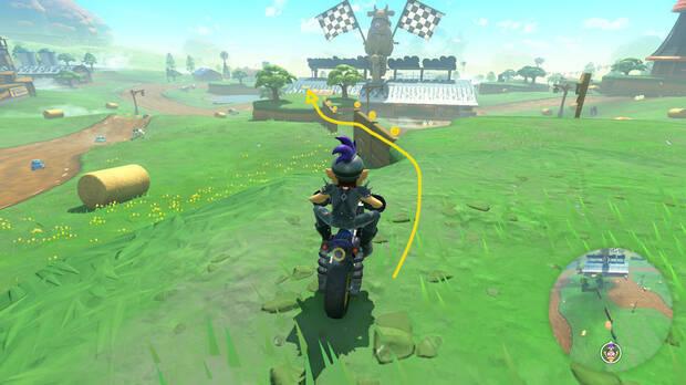 Mario Kart World - Localización panel 03 de Pradera Mu-Mu