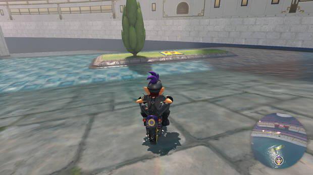 Mario Kart World - Localización panel 01 de Estadio Peach