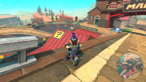 Mario Kart World - Localización panel 03 de Cañón Ferroviario