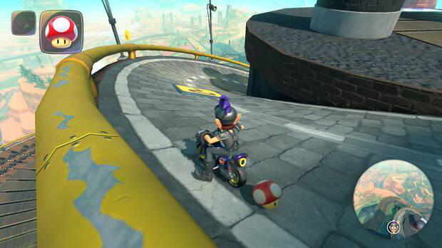 Mario Kart World - Localización panel 04 de Cañón Ferroviario