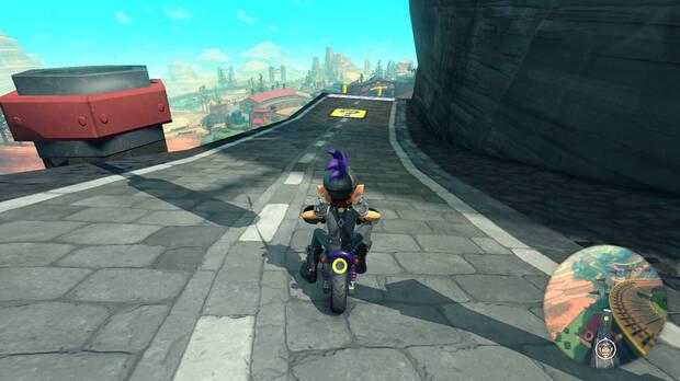 Mario Kart World - Localización panel 05 de Cañón Ferroviario