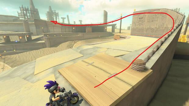 Mario Kart World - Localización panel 02 de Desierto Sol-Sol
