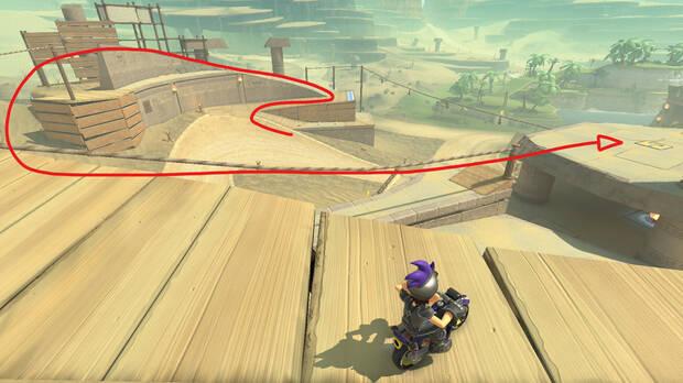 Mario Kart World - Localización panel 03 de Desierto Sol-Sol