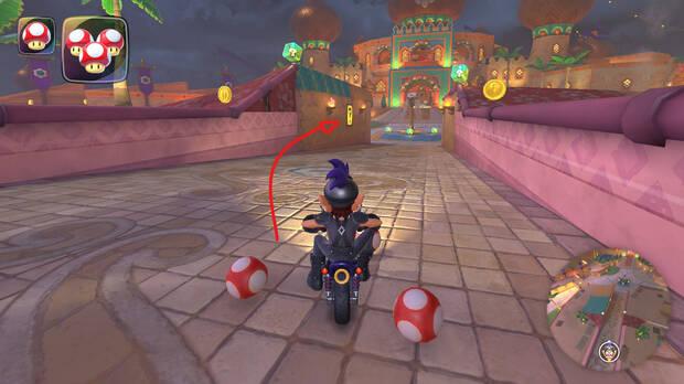 Mario Kart World - Localización panel 01 de Bazar Shy Guy
