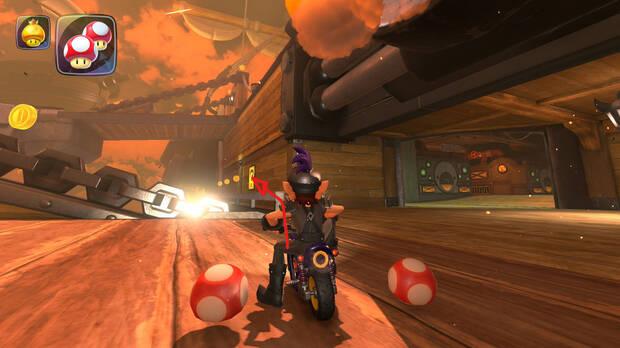 Mario Kart World - Localización panel 05 de Fortaleza Aérea