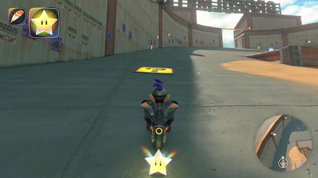 Mario Kart World - Localización panel 01 de Estadio Wario