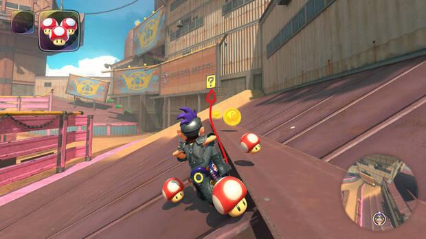 Mario Kart World - Localización panel 02 de Estadio Wario