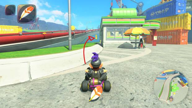 Mario Kart World - Localización panel 01 de Fábrica de Toad