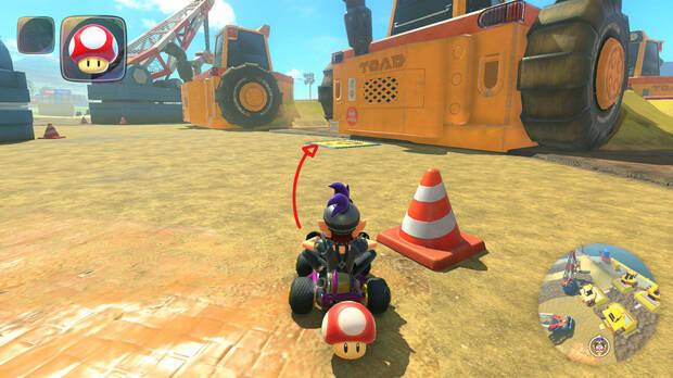 Mario Kart World - Localización panel 02 de Fábrica de Toad