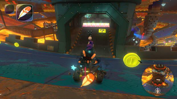 Mario Kart World - Localización panel 02 de Castillo de Bowser