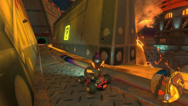 Mario Kart World - Localización panel 03 de Castillo de Bowser
