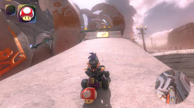 Mario Kart World - Localización panel 02 de Caverna Ósea