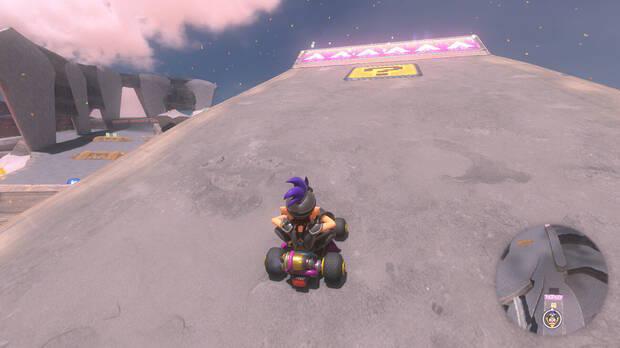 Mario Kart World - Localización panel 03 de Caverna Ósea