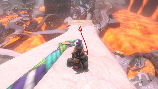 Mario Kart World - Localización panel 04 de Caverna Ósea