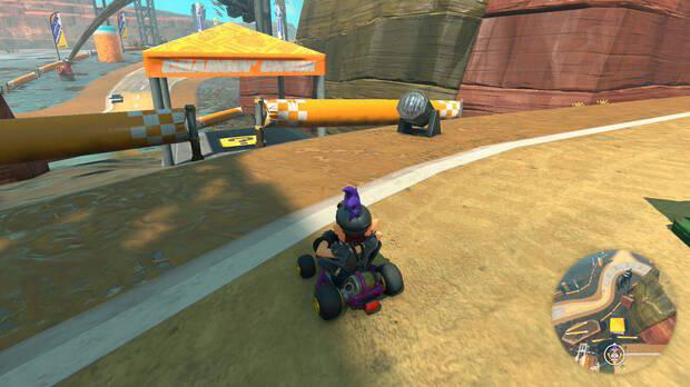 Mario Kart World - Localización panel 01 de Monte Chocolate