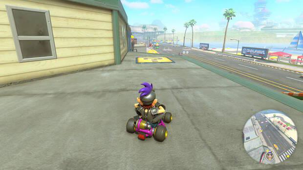 Mario Kart World - Localización panel 06 de Ciudad Corona