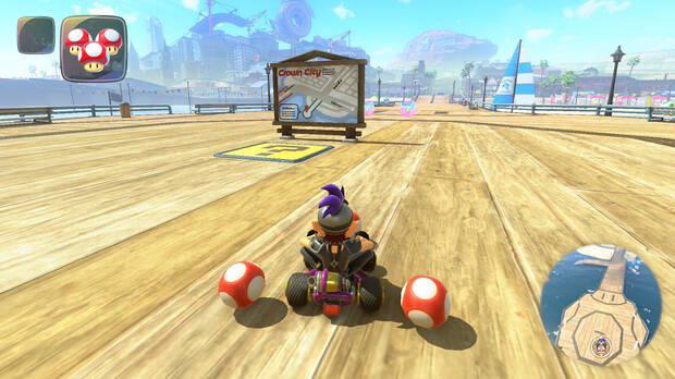 Mario Kart World - Localización panel 07 de Ciudad Corona