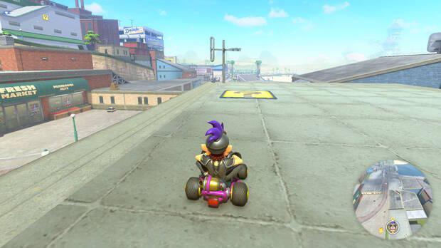 Mario Kart World - Localización panel 09 de Ciudad Corona