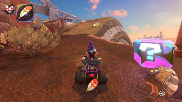 Mario Kart World - Localización panel 03 de Monte Chocolate