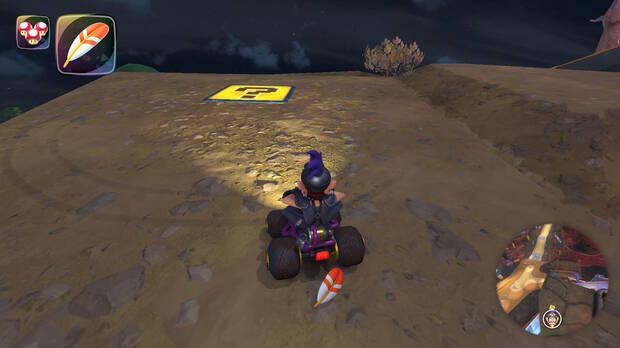 Mario Kart World - Localización panel 04 de Monte Chocolate