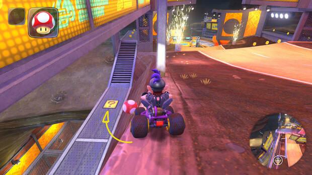 Mario Kart World - Localización panel 05 de Monte Chocolate