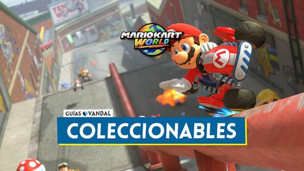 Guía de Mario Kart World - Todos los coleccionables y cómo conseguirlos