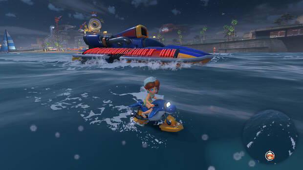Mario Kart World - Aspecto de los barcos especiales que se pueden controlar