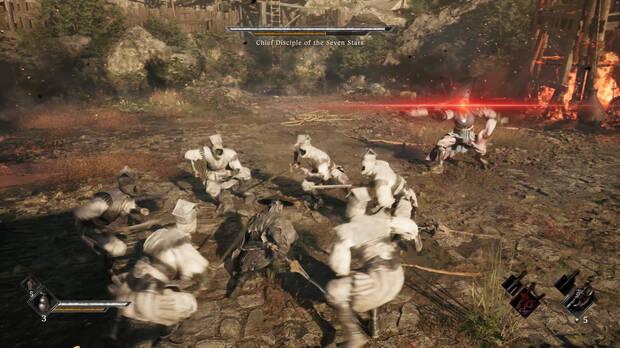 PBZ tiene un combate a medio camino entre lo metódico de un soulslike y la acción directa de un Devil May Cry o Ninja Gaiden.