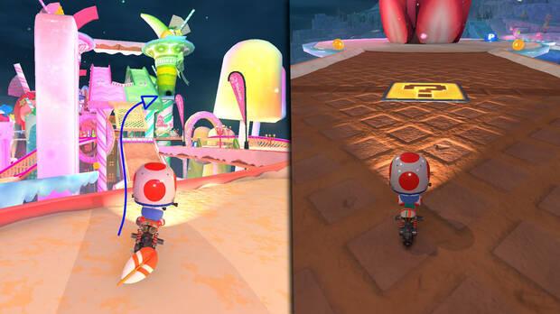 Mario Kart World - Localización panel 03 de Cielos Helados