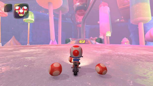Mario Kart World - Localización panel 05 de Cielos Helados