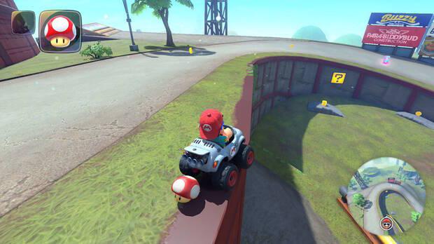 Mario Kart World - Localización panel 01 de Gruta Diente de León