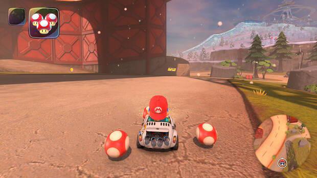 Mario Kart World - Localización panel 04 de Gruta Diente de León