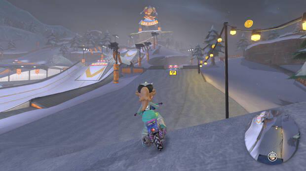 Mario Kart World - Localización panel 01 de DK Alpino