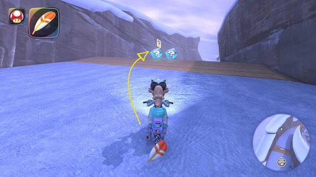 Mario Kart World - Localización panel 03 de DK Alpino