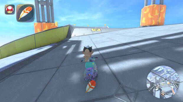Mario Kart World - Localización panel 05 de DK Alpino