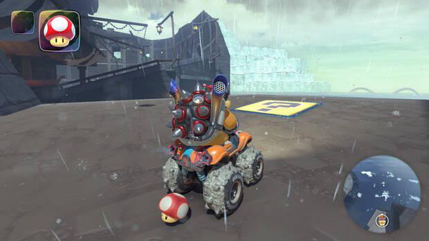 Mario Kart World - Localización panel 01 de Galeón de Wario