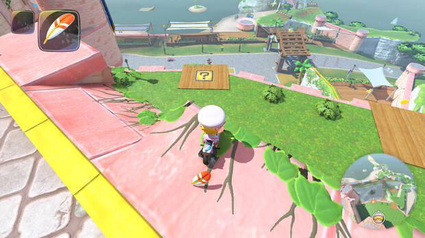 Mario Kart World - Localización panel 05 de Playa Peach