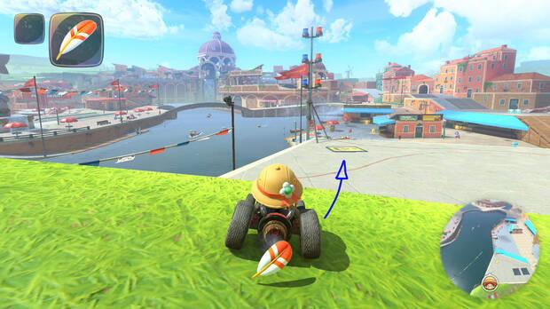 Mario Kart World - Localización panel 02 de Ciudad Salina